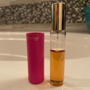 Guerlain Double Vanille in leather travel case